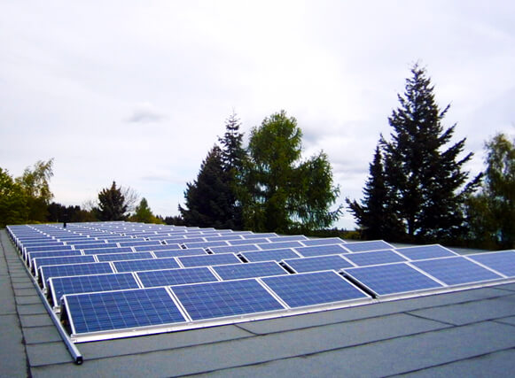 Photovoltaik-Anlagen auf dem Dach