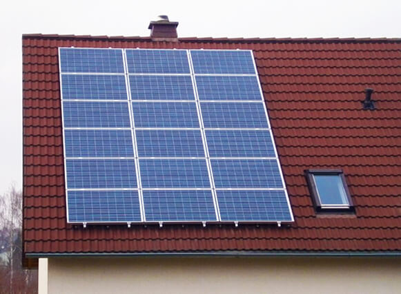 Photovoltaik-Anlagen auf dem Dach