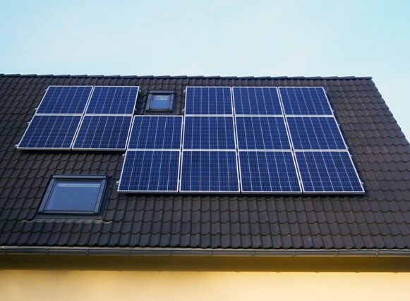 Photovoltaik-Anlagen auf dem Dach